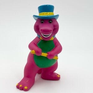 Vintage 90's Barney and Friends Barney The Purple Dinosaur Figure